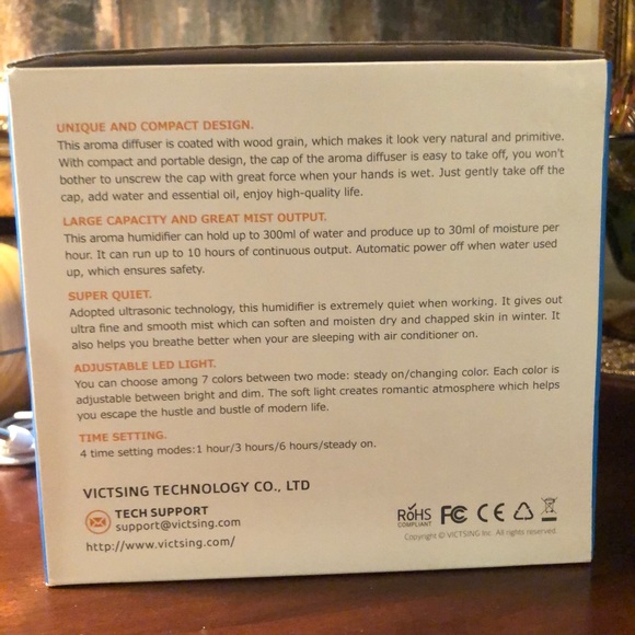 Victsing Ultrasonic Oil Diffuser - Picture 6 of 7